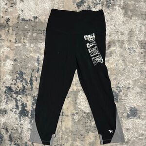 PINK Victoria's Secret Black Leggings